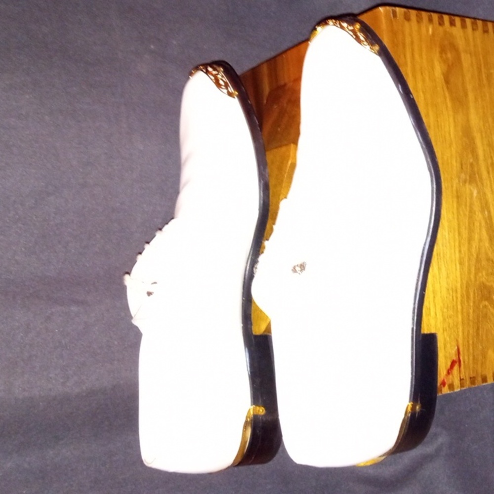 Vintage Versace White Loaffer